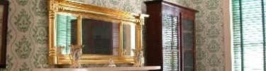 Interior of William Johnson House: park staff photo